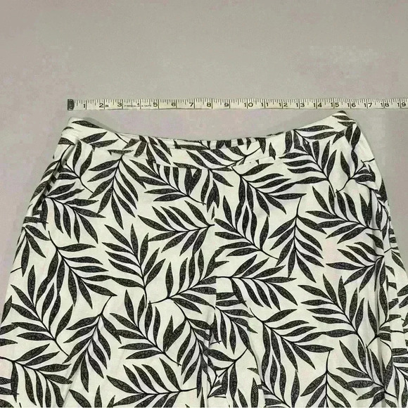 J. Jill Wear Everywhere Wide Leg Cropped Cotton Knit Pull On Pants Size 14 - Picture 5 of 6